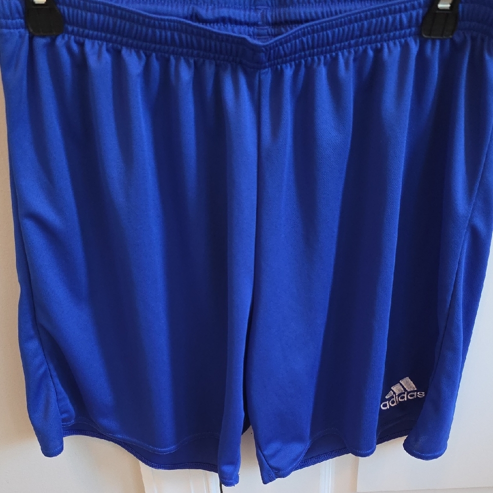 Adidas Royal Blue Sports Athleisure, Athletic Wear Shorts
